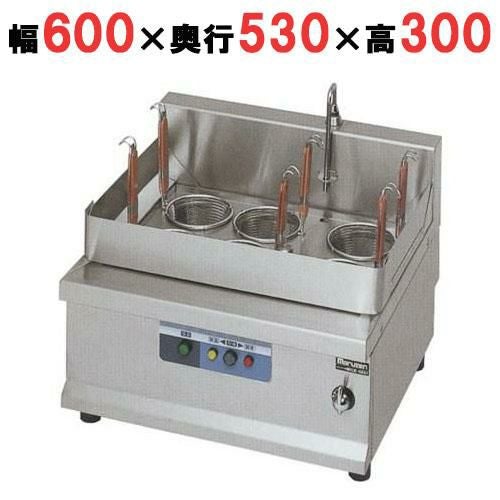 業務用/新品】【マルゼン】電気卓上ラーメン釜 MREK-065T 幅600×奥行 
