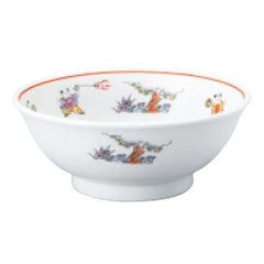 色絵唐子 反高台6.5丼 /グループB