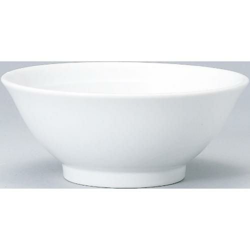 白中華リム高台20cm 丼