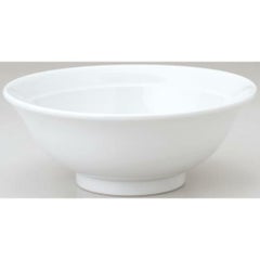 白中華リム高台21cm 丼/業務用