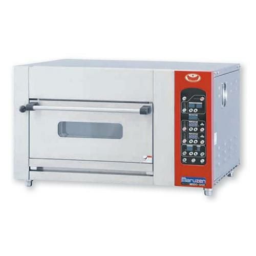 【マルゼン】ベーカリーミニデッキオーブン 炉床鉄板・加湿装置なし 六取り天板仕様 MBDO-5E 幅900×奥行800×高さ550mm