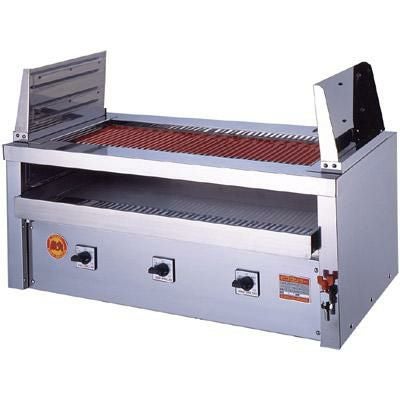 【業務用/新品】 ヒゴグリラー 二刀流 卓上式グリラー 3H-221YC 【送料無料】