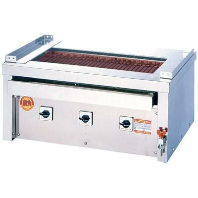 ヒゴグリラー 万能 卓上式グリラー 三相200V 3P-212C 幅810×奥行550×高さ380mm