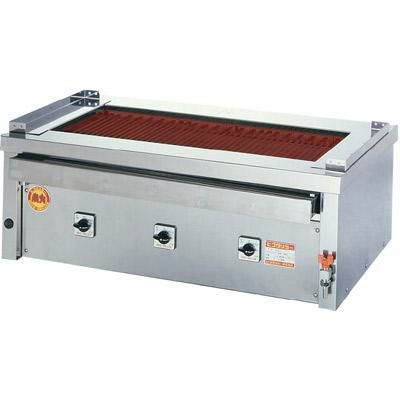 ヒゴグリラー 万能 卓上式グリラー 三相200V 3P-221C 幅1020×奥行600×高さ380mm