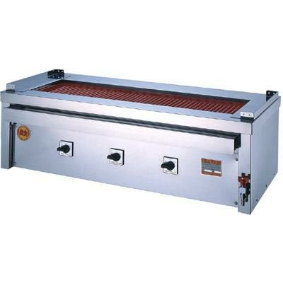 ヒゴグリラー 万能 卓上式グリラー 三相200V 3P-221WC 幅1200×奥行550×高さ380mm