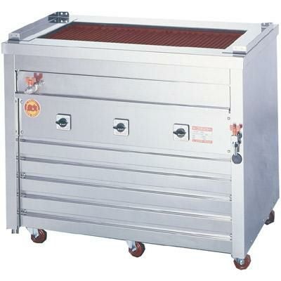 ヒゴグリラー 万能 床置式グリラー 三相200V 3P-221 幅1020×奥行600×高さ850mm