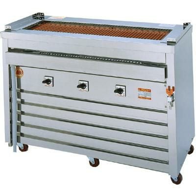 ヒゴグリラー 万能 床置式グリラー 三相200V 3P-221W 幅1200×奥行550×高さ850mm