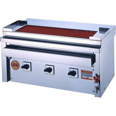 ヒゴグリラー 焼鳥大串 卓上式グリラー 三相200V 3P-210DC 幅760×奥行450×高さ390mm