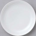 白中華 リム高台9寸皿