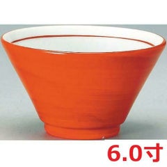 切立深口6.0丼朱巻