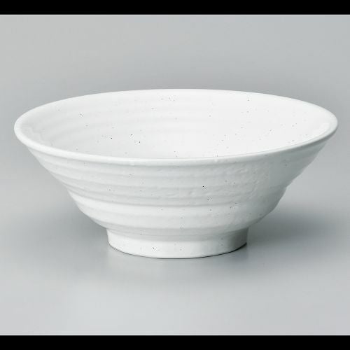 白玉粉引六兵衛8.0丼 φ25×9.4cm(1900cc) 607-099
