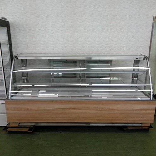 【業界最長1年保証】冷蔵ケーキショーケース フクシマガリレイ(福島工業) PTR7524 幅2400×奥行750×高さ1200 単相100V/三相200V 50Hz専用 【米子店在庫】