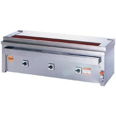 ヒゴグリラー 焼鳥専用 卓上式グリラー 三相200V 3P-210KC 幅1160×奥行410×高さ390mm
