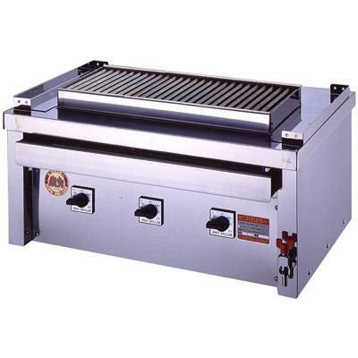 ヒゴグリラー ステーキグリラー 三相200V 3P-212CS 幅810×奥行550×高さ380mm