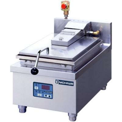 【ニチワ】卓上 電気自動餃子焼器 卓上タイプ 1連式 NGM-2.8AC(旧：NGM-2.8AT) 幅330×奥行600×高さ250mm