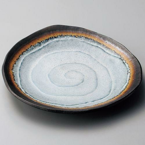あかね雲9寸三角皿 26.7×26.7×3.6cm 175-049