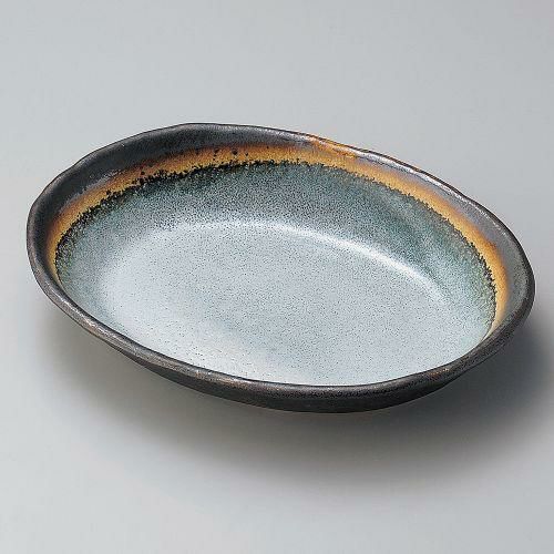 あかね雲楕円浅鉢大 29×22.5×5cm 193-089