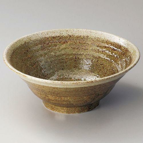 フチ粉引六兵衛8.0丼 φ25×9.4cm 308-209