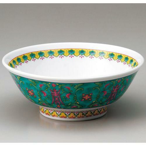 深セン彩華高台6.8丼 φ21.4×8.5cm 605-079