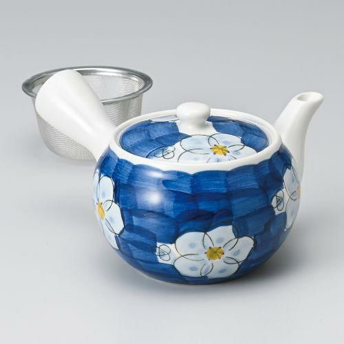 ダミ間取花急須(カップアミ) φ10.8×8.5cm(360cc) 373-199