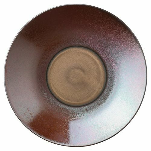 ブロンズ24cmプレート φ24.5×2.8cm 530-029