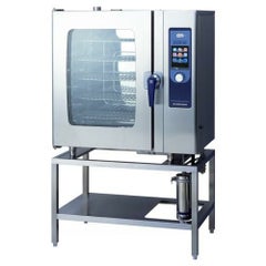 電気スチームコンベクションオーブン 架台付 SCOS-1010RY-L(R) 幅1035×奥行655×高さ1655mm (50/60Hz)【送料無料】