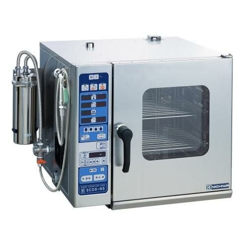 SCOS-523RS-R 【ニチワ電機】電気スチームコンベクションオーブン 卓上タイプ 幅680×奥行650×高さ620mm (50/60Hz)