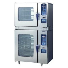 電気スチームコンベクションオーブン 架台付 SCOS-61010RH-L(R) 幅1035×奥行750×高さ1865mm (50/60Hz)【送料無料】