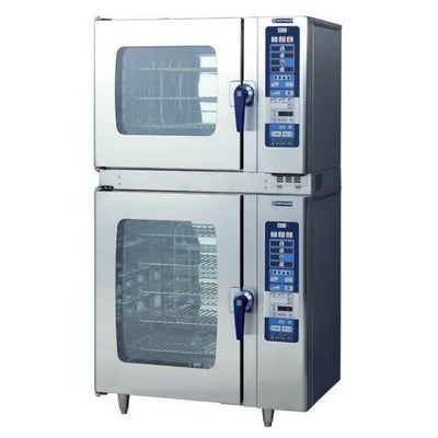 電気スチームコンベクションオーブン 架台付 SCOS-61010RH-L(R) 幅1035×奥行750×高さ1865mm (50/60Hz)【送料無料】