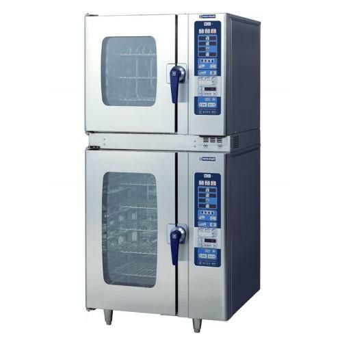 SCOS-6101RH-L(R) 【ニチワ電機】電気スチームコンベクションオーブン 架台付 幅900×奥行895×高さ1865mm (50/60Hz)