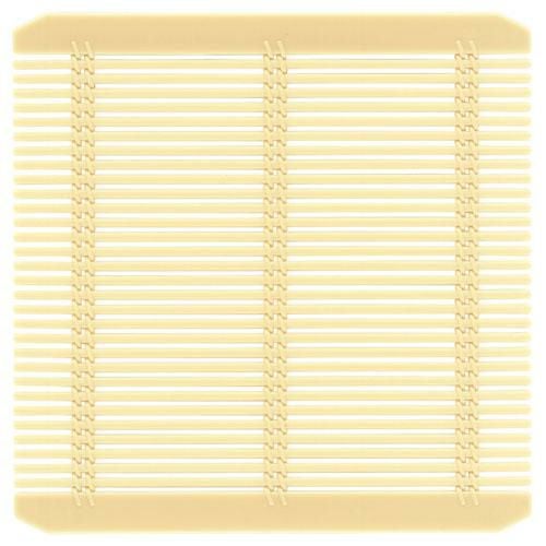 155正角強化PP竹ス クリーム 155mm角 10入ざるそば ざるうどん 蕎麦せいろ