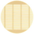 196丸強化PP竹ス クリーム φ196mm