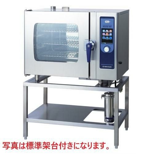 SCOS-610RY-LCS(RCS) 【ニチワ電機】電気スチームコンベクションオーブン 観音扉[棚受け(8段)]付 幅1035×奥行655×高さ1395mm (50/60Hz)