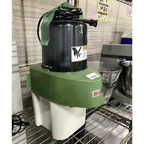 中古】電動野菜カッター 千葉工業所 170VC 幅565×奥行295×高さ565