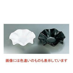 ガラス フラワー 灰皿 黒 小(φ110)