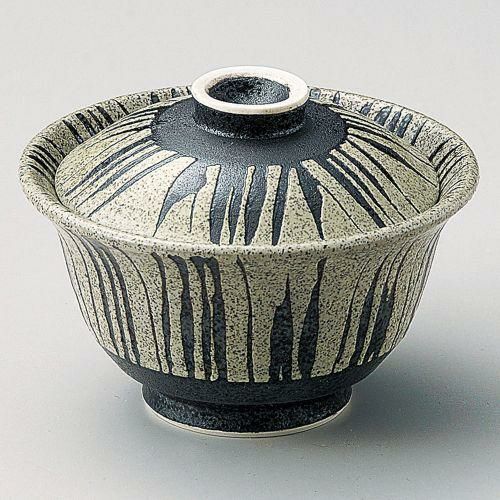 梨地サビ十草反蓋物 φ11.5×9cm 110-169