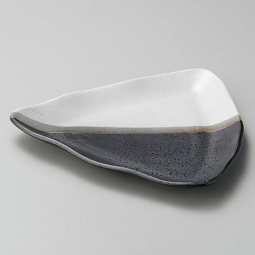 塗分三角盛皿 22.5×22.5×2.2cm 199-059