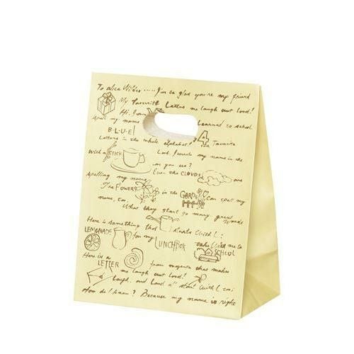 持ち手穴付紙袋 イーグリップ M レター XZK52022 (50枚入)