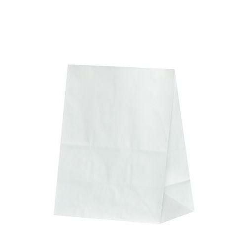 ハイバッグ H300 耐油角底袋 白無地 XZK55403 (100枚入)