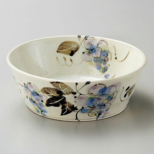 みのりぶどう切立鉢大 φ16.1×5.6cm 257-069