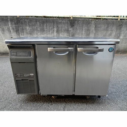 中古2万円！売り切り！ホシザキ テーブル形冷蔵庫 　 RT-115PTA  100V 50/60Hz 幅1150mm 店舗 厨房 業務用 RT-115MTCG ホシザキ テーブル形冷蔵庫(内装カラー鋼板)｜テンポス