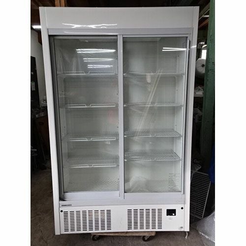 中古】冷蔵リーチインショーケース ホシザキ RSC-120D-B 幅1200×奥行