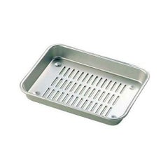 アルマイト N型 水切バット 22号(260×190×30)