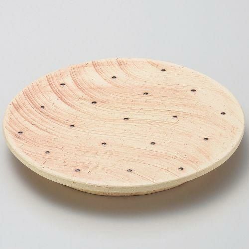 黒点紋高台皿中 φ21.3×3cm 173-029