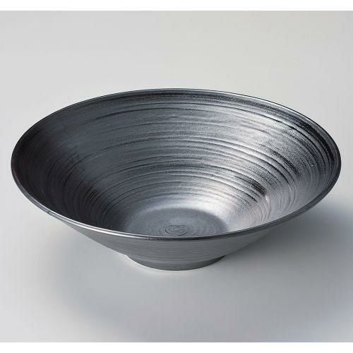 刷毛巻銀彩9.0反丼 φ27×9cm 249-149
