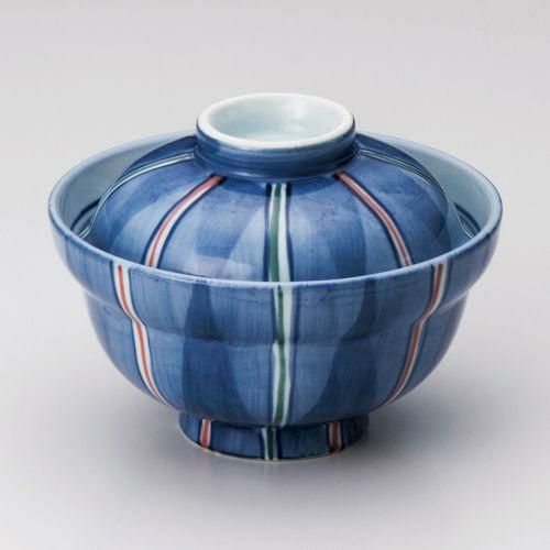 ダミ色十草蓋丼 φ15.5×11.5cm 340-199