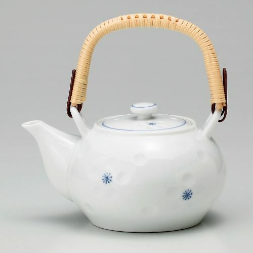 白磁梅彫土瓶 650cc 374-119