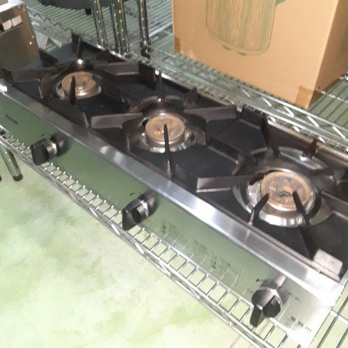 RSB-311A(旧：RSB-306A) 卓上ガステーブル3口【リンナイ】
