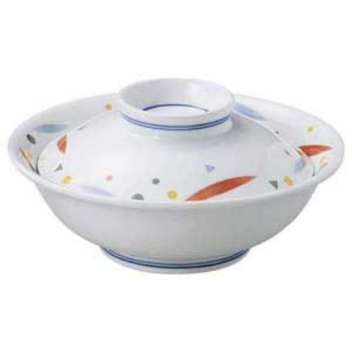 はなやぎ蓋付煮物碗(組) φ16.3×8.4cm 441-559