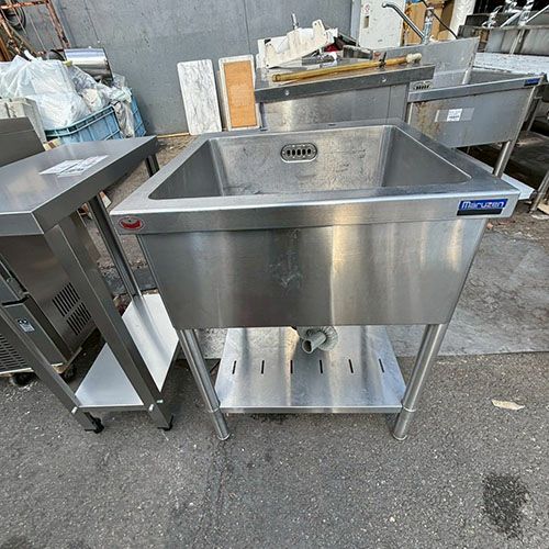 HP1-600,HPC1-600 一槽シンク 東製作所 組立式 幅600×奥行600×高さ800(mm)